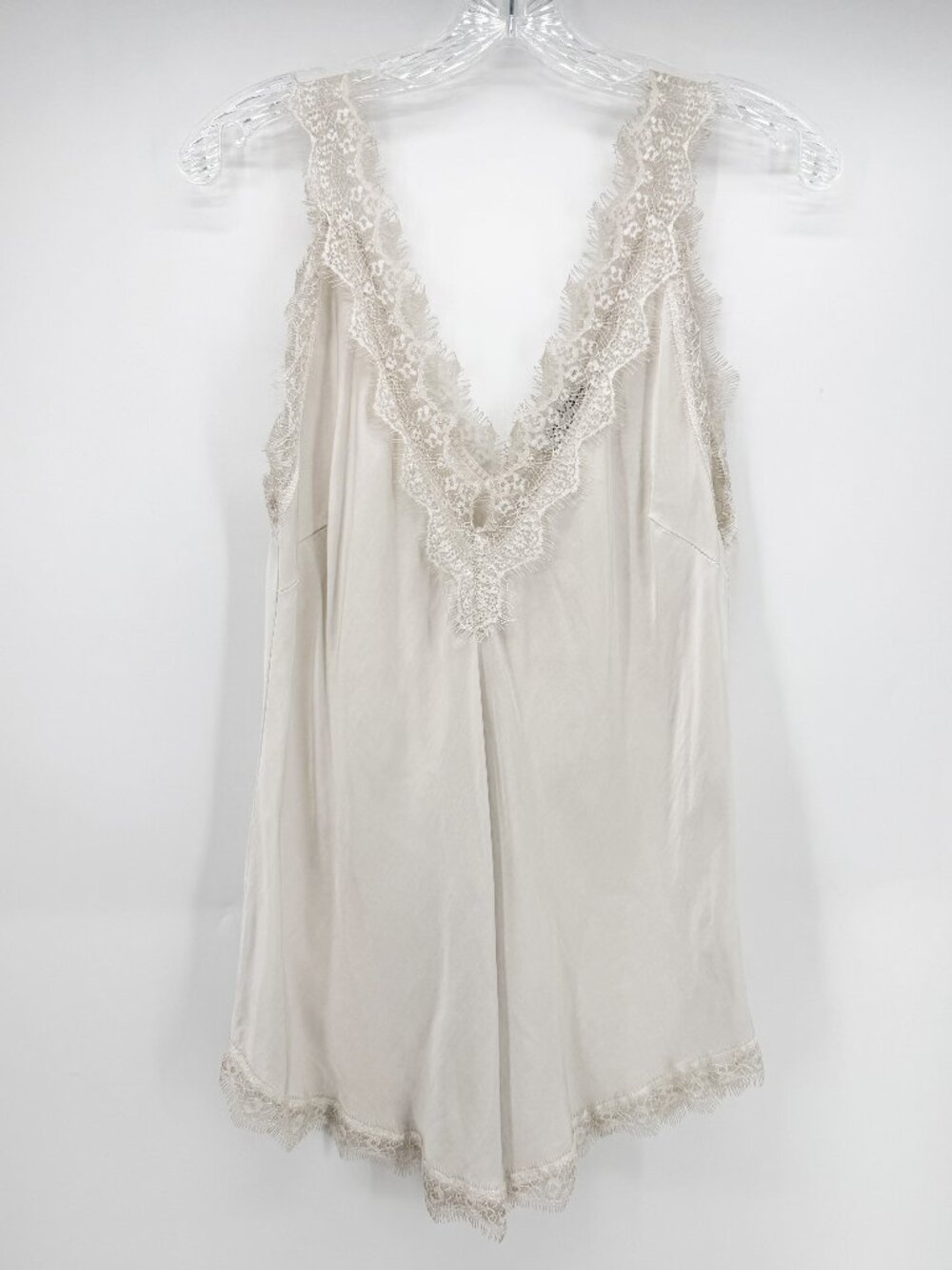 GIGI MODA DEMI CAMI LACE IN CREAM O/S Coquette - Picture 3 of 7